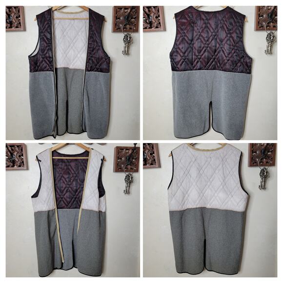 VTG Rothschild's Mens Big & Tall Navy Trench Coat Jacket Removable Liner✨️42L - Picture 9 of 16